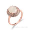 925 silver rings pearl love rings jewelry